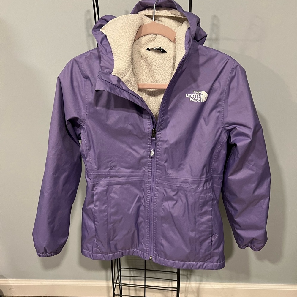The north face warm storm jacket L 14/16